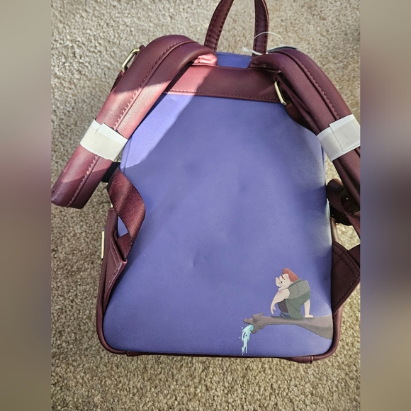 Loungefly Disney Humpback Of Notre Dame Mini Backpack Esmeralda Quasimodo - Picture 2 of 8